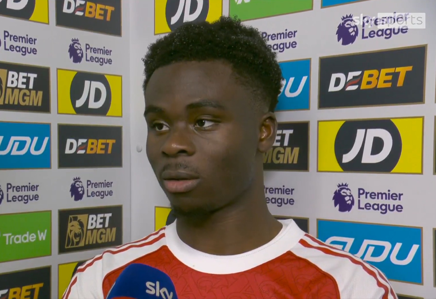 萨卡：更衣室气氛非常低落，需要好好反思最近几场的表现